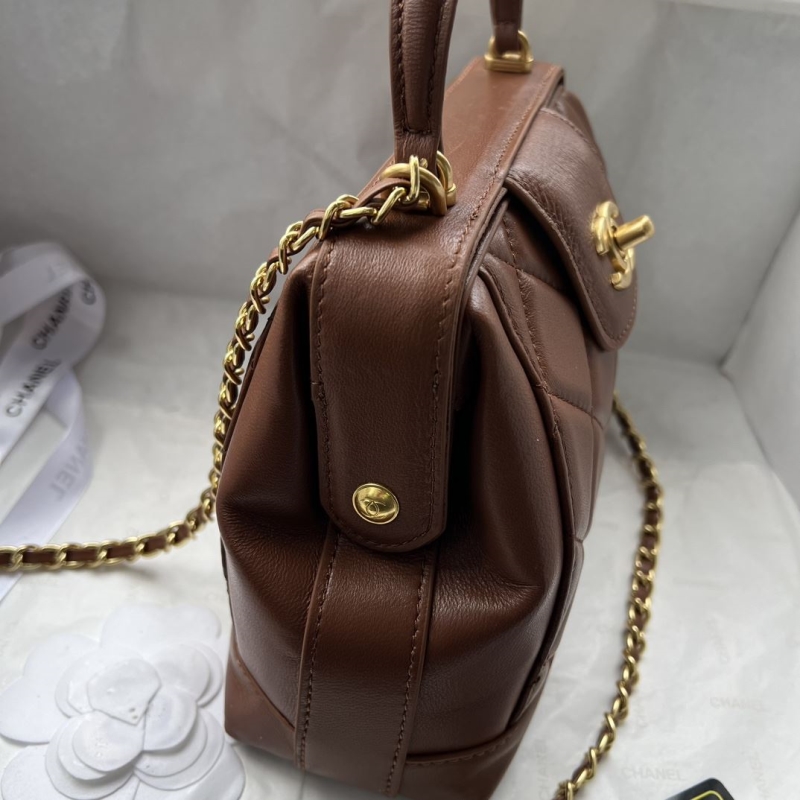 Ch**el top handle bags